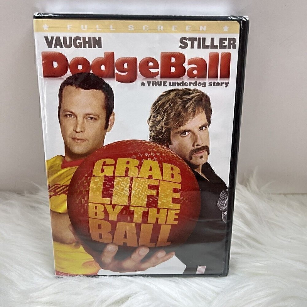 NEW 2004 DodgeBall DVD Full Screen A TRUE Underdog Story Comedy